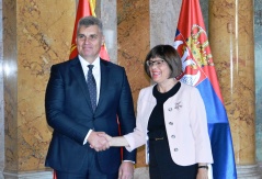 12 October 2017 The National Assembly Speaker and the President of the Montenegrin Parliament